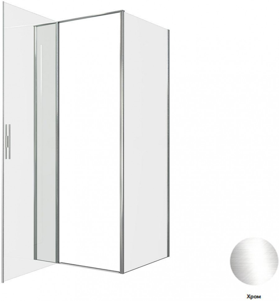 Душевой уголок Aquanet Pleasure Evo 150x90 AE65-150x90-BT профиль черный, прозрачное стекло