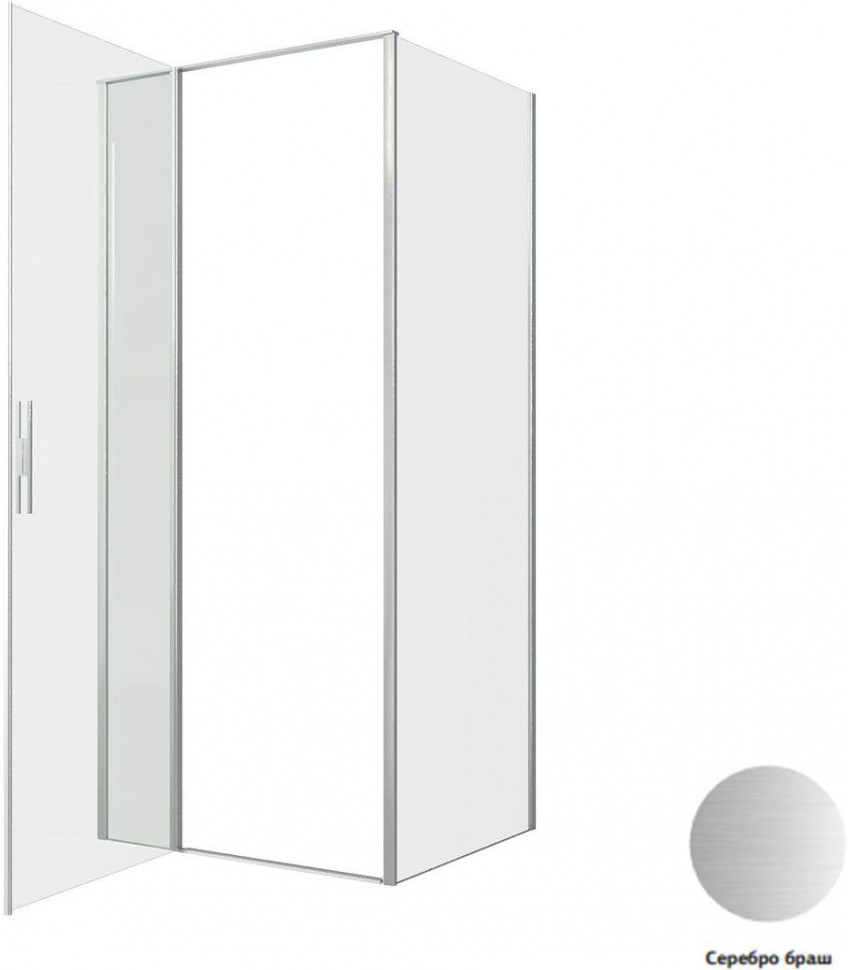 Душевой уголок Aquanet Pleasure Evo 150x90 AE65-150x90-CT профиль хром, прозрачное стекло