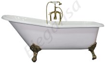 Чугунная ванна Elegansa Schale gold 170x75