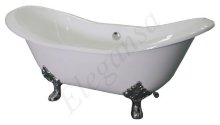 Чугунная ванна Elegansa Taiss chrome 180x80