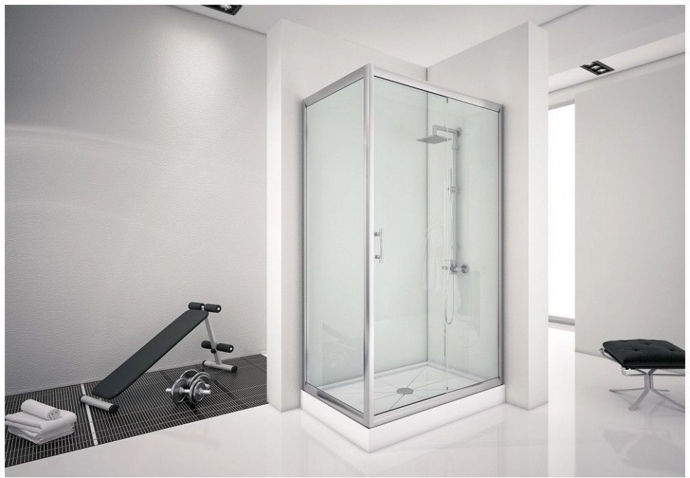 Душевой уголок Aquanet Alfa NAA1131 150x80, прозрачное стекло