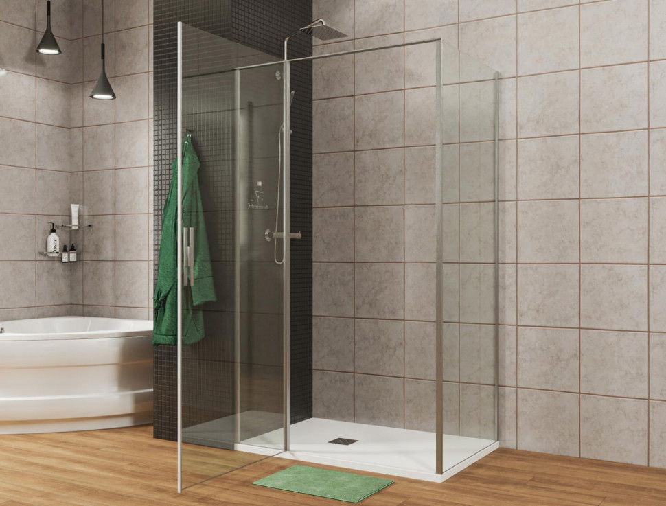 Душевой уголок Aquanet Alfa NAA1131 1600х900, прозрачное стекло
