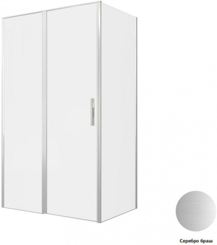 Душевой уголок Aquanet Alfa NAA2142 100x100, R550, прозрачное стекло