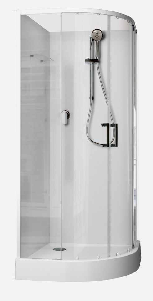 Душевая кабина Aquanet Passion EVO 80x80 R White