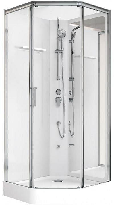 Душевая кабина Aquanet Passion P 2.0 90x90, прозрачное стекло