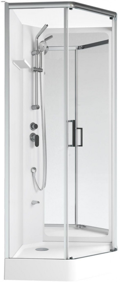 Душевая кабина Aquanet Passion P 2.0 90x90, прозрачное стекло