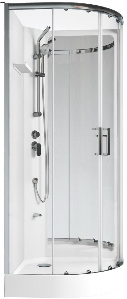 Душевая кабина Aquanet Passion R 2.0 90x90, прозрачное стекло