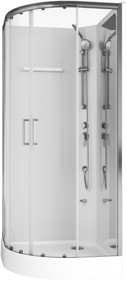 Душевая кабина Aquanet Passion R 2.0 90x90, прозрачное стекло