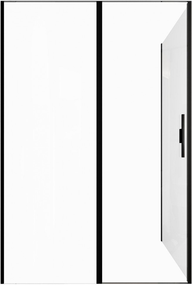 Душевой уголок Aquanet Pleasure Evo 100x90 AE65-100x90-CT профиль хром, прозрачное стекло