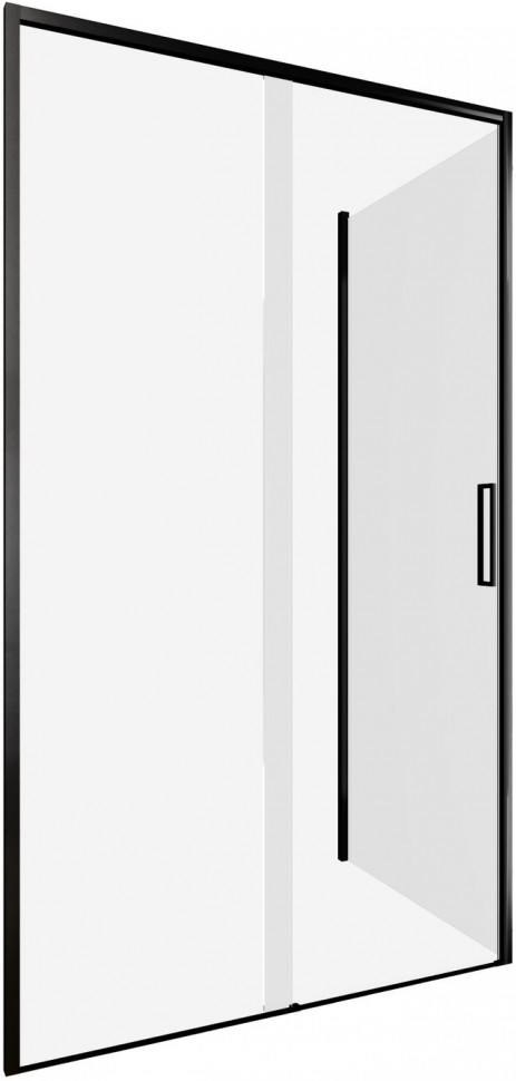 Душевой уголок Aquanet Pleasure Evo 110x80 AE65-110x80-BT профиль черный, прозрачное стекло