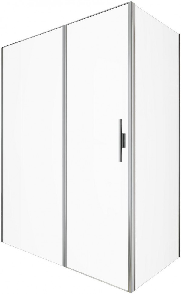 Душевой уголок Aquanet Pleasure Evo 110x80 AE65-110x80-BT профиль черный, прозрачное стекло