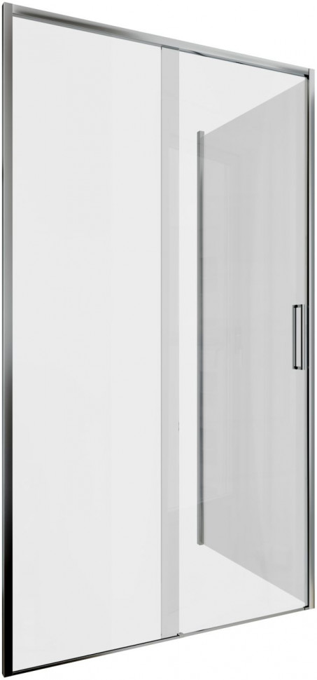 Душевой уголок Aquanet Pleasure Evo 110x80 AE65-110x80-CT профиль хром, прозрачное стекло